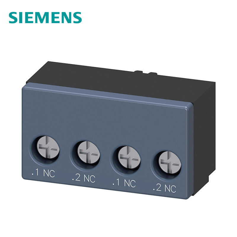 3RA69121A 西门子 辅助开关2个常闭触点控制电路接口：螺栓型端子连接