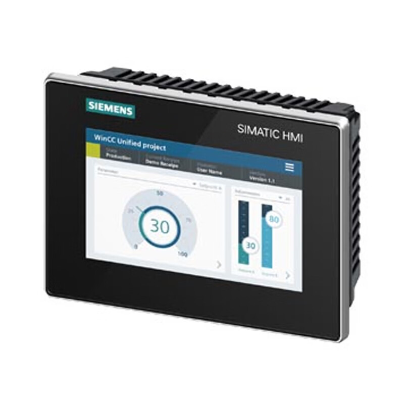 SIMATIC HMI MTP700， Unified 精智面板， 触摸操作， 7" 宽屏 TFT（彩色）显示屏