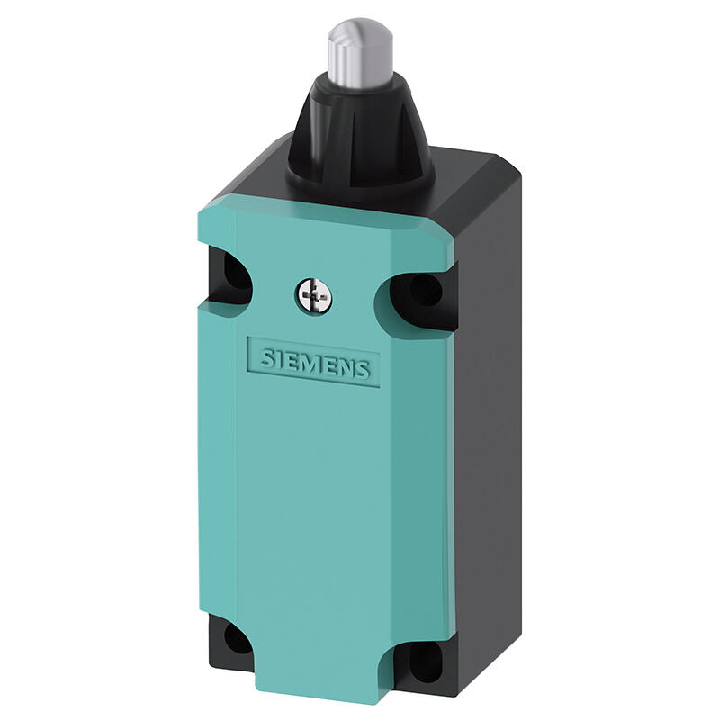 3SE51120BC02 西门子 位置开关金属外壳40mm设备接口1x(M20x1.5)1NO/1NC缓动触点圆顶柱塞带3mm超程不锈钢材质