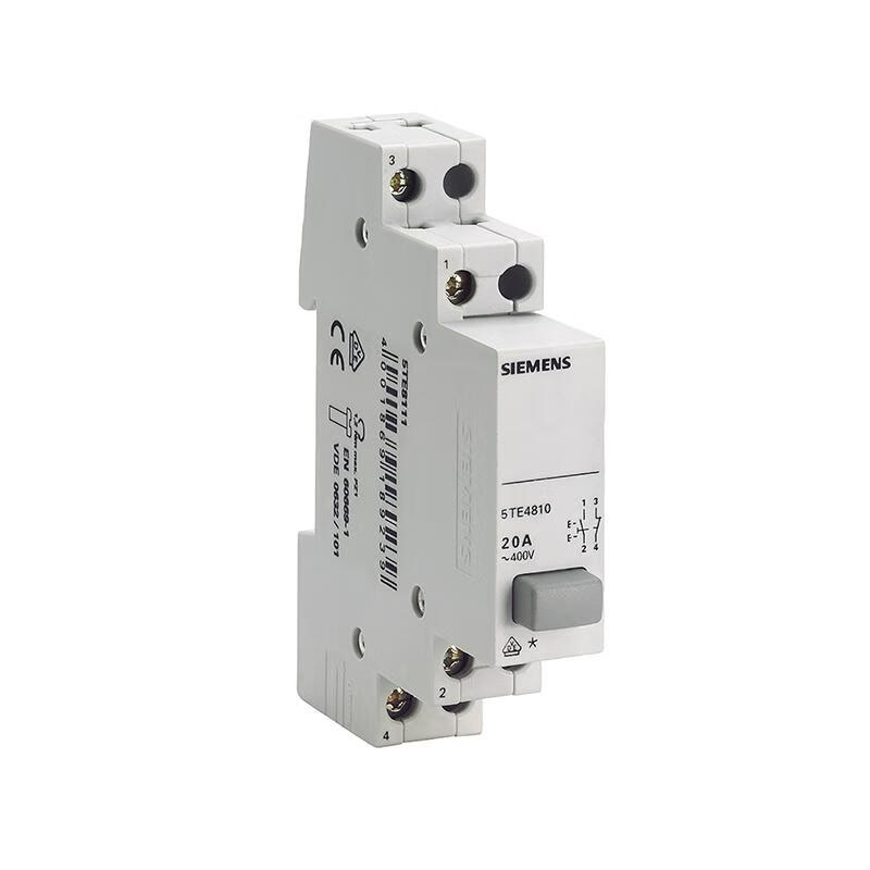 5TE4812 西门子 按钮,3NO+N20A,1个按键灰色,带卡位功能