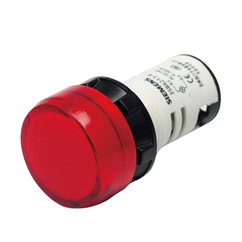 3SB62D3W 西门子 一体型信号灯,22mm,塑料,圆形,集成LED,24VAC/DC白色