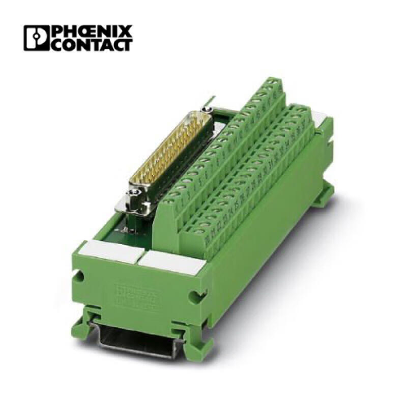 UM 45-D15SUB/B 菲尼克斯 VARIOFACE模块,带螺钉接线和D-SUB孔式接头,可安装在NS35/7.5导轨上,15位