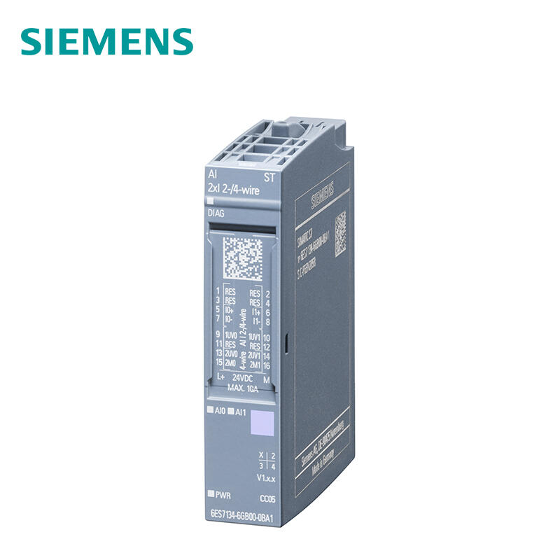 6ES71346GB000BA1 西门子 模拟量输入,2AI,I,2/4-WIRE,标准型,适用A0或A1型基座单元