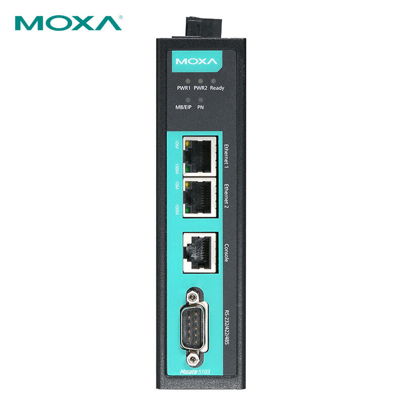 MGate 5103 摩莎（MOXA） 1 口 Modbus RTU/ASCII/TCP/EtherNet/IP 转 PROFINET 网关