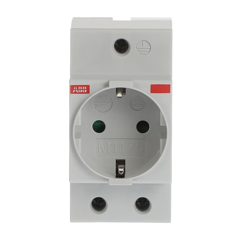 M1175 PRESA SCHUKO# ABB 导轨插座