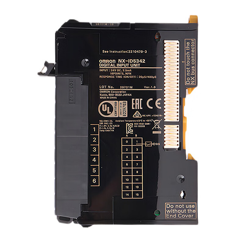 NX-ID5342 欧姆龙 EtherCAT从站终端,数字输入单元NPN