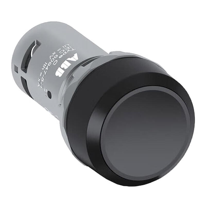 CP1-10B-11 ABB CP1平头复位型按钮（不带灯型）,黑色