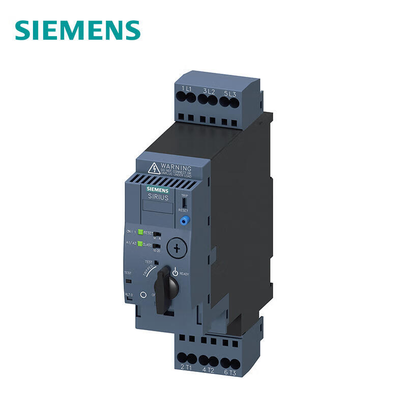 3RA61202BB34 西门子 直接起动器,690V,AC/DC24V,0.32-1.25A主电路接口：弹簧型接口辅助电路接口：可插拔,无端子