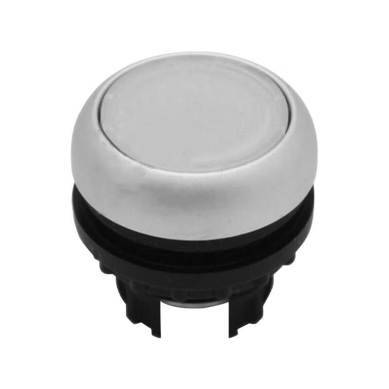 M22-DL-W 伊顿穆勒 带灯平齐弹簧复位按钮头,白色