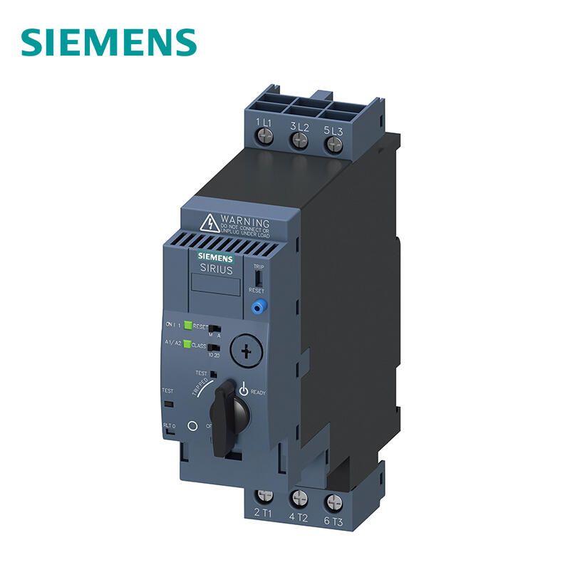 3RA61201CB34 西门子 直接起动器,690V,AC/DC24V,1-4A主电路接口：螺栓型端子连接辅助电路接口：可插拔,无端子