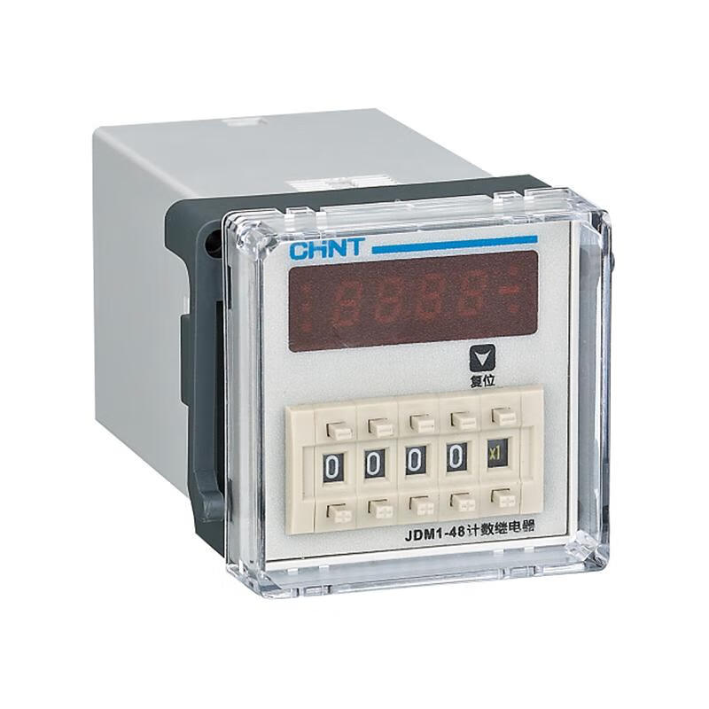 JDM1-48L8M AC/DC24V～48V 正泰 计数继电器