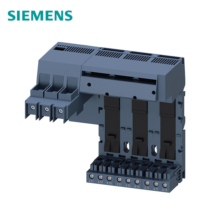 3RA68138AB 西门子 左侧供电装置主电路接口：螺栓型端子连接3个插槽用于紧凑型馈线单元连接端子最大值50mm2/70mm2