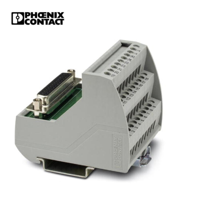 VIP-3/SC/D25SUB/F 菲尼克斯 VARIOFACE模块,螺钉连接,带D-SUB25孔式连接器,用于安装在NS35导轨上