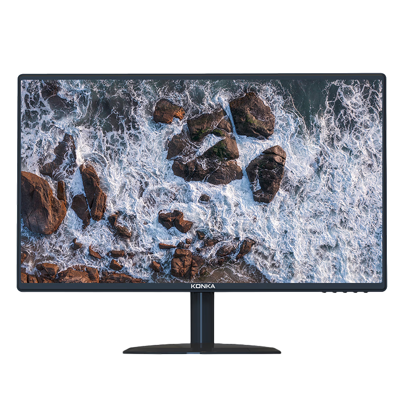 康佳（KONKA）19.5英寸显示器 快速响应不延迟 可壁挂 出厂校色 VGA 办公监控液晶电脑显示屏 KM2016