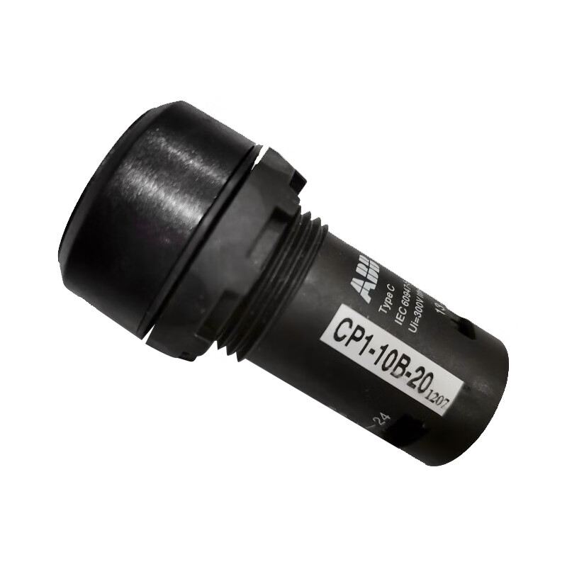 CP1-10B-20 ABB CP1平头复位型按钮（不带灯型）,黑色