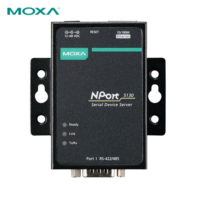 NPort 5130 摩莎（MOXA） 1口RS-422/485串口设备联网服务器，0 ~ 55 °C工作温度