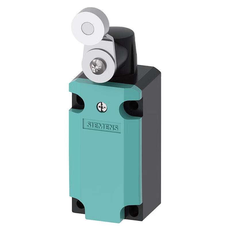 3SE51120CH02 西门子 位置开关金属外壳40mm设备接口1x(M20x1.5)1NO/1NC速动触点回转驱动装置右/左可调节的,金属杆27mm不锈钢辊19mm