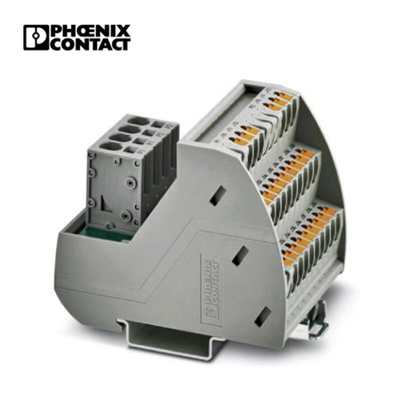 VIP-3/PT/PDM-2/24 菲尼克斯 VARIOFACE模块,带有直插式连接和2条均压等电位汇流条,可安装在NS35导轨上，模块宽度:57.1mm