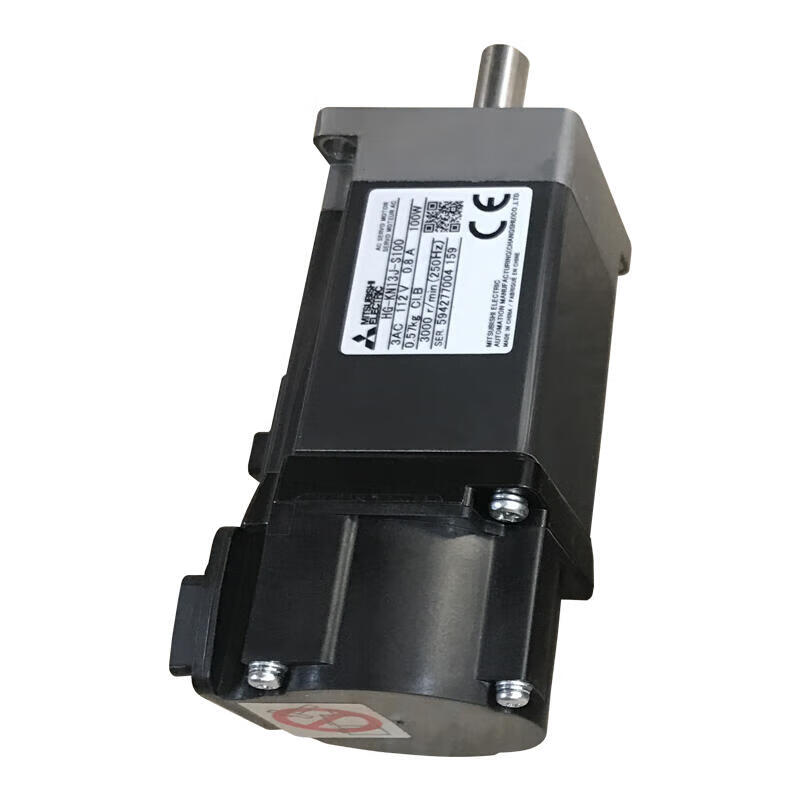 HG-KN13J-S100 三菱电机 100W伺服电机 低惯量 3000r/min 直轴,带油封