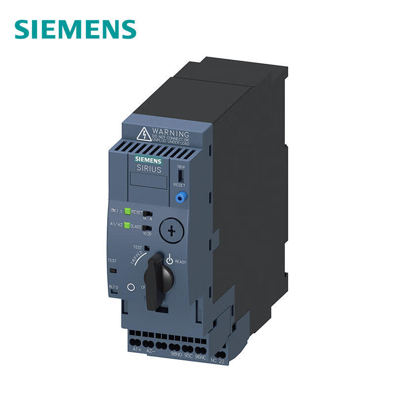 3RA61202CB33 西门子 直接起动器,690V,AC/DC24V,1-4A主电路接口：可插拔,无端子辅助电路接口：弹簧型接口