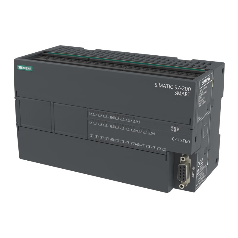 西门子 S7-200 SMART CPU ST60 标准型CPU模块，DC/DC/DC，36路输入/24路输出，保内不涂码