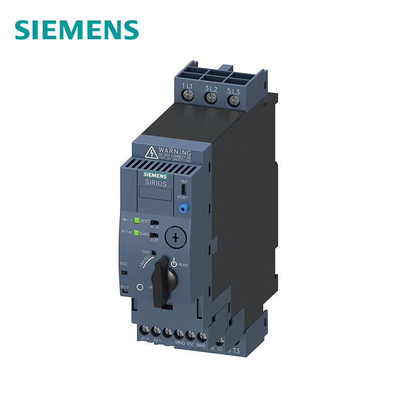 3RA61201BB32 西门子 直接起动器,690V,AC/DC24V,0.32-1.25A主电路接口：螺栓型端子连接辅助电路接口：螺栓型端子连接
