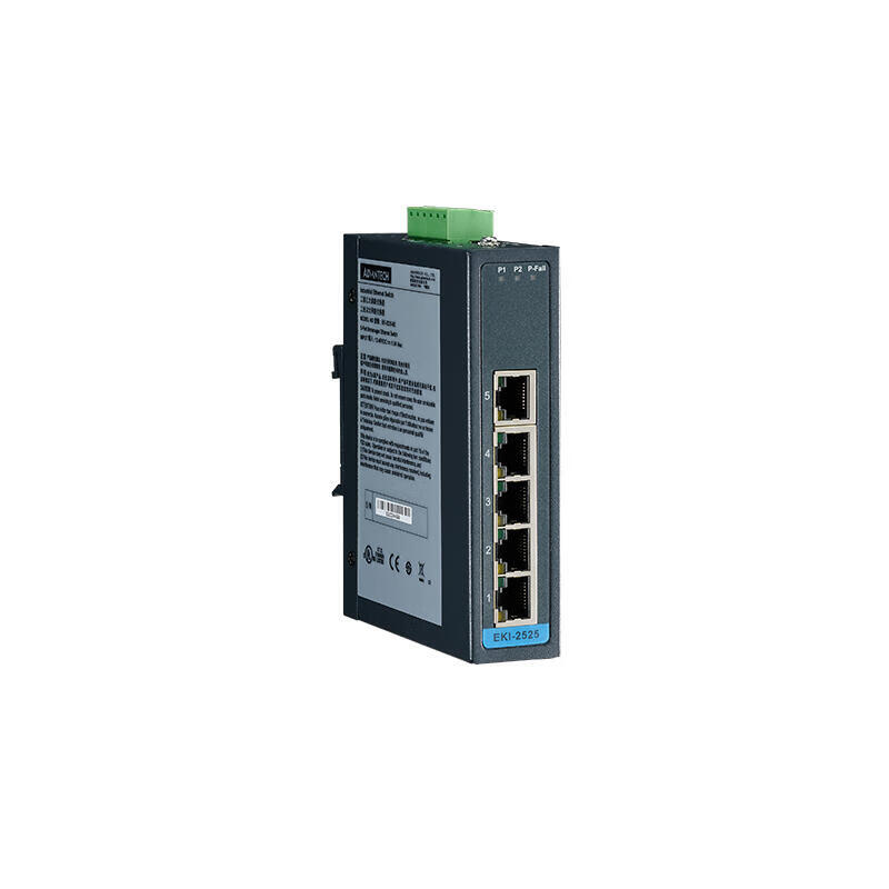 EKI-2525 研华/ADVANTECH 5口交换机 百兆非网管工业级