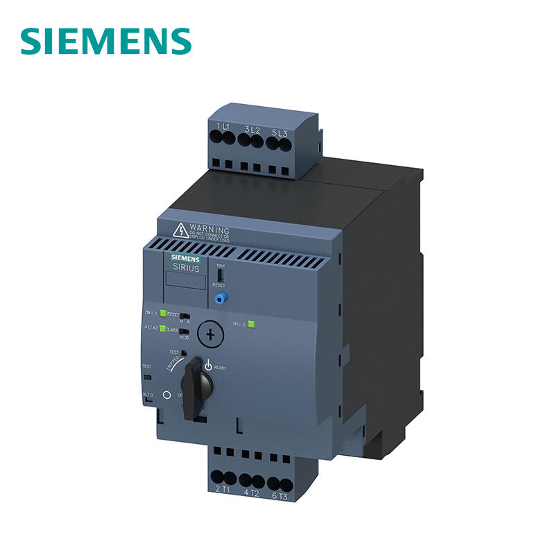 3RA62502DB34 西门子 可逆起动器,690V,AC/DC24V,3-12A主电路接口：弹簧型接口控制电路接口：可插拔,无端子