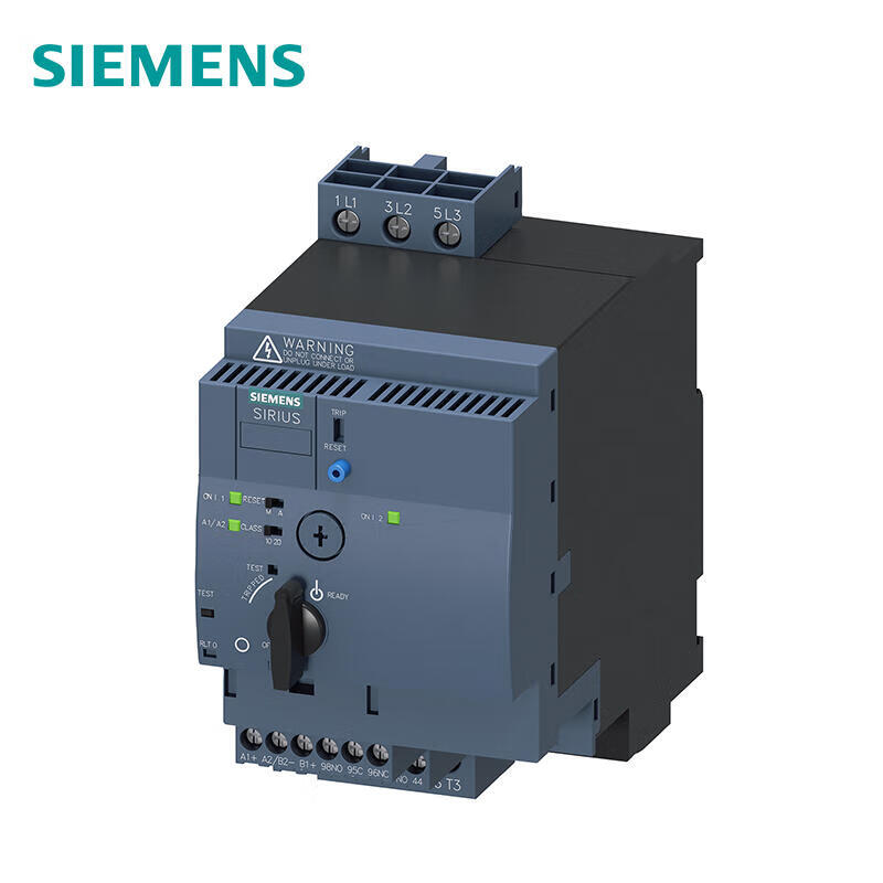 3RA62501DP32 西门子 可逆起动器,690V,110-240VAC/DC,3-12A主电路接口：螺栓型端子连接控制电路接口：螺栓型端子连接