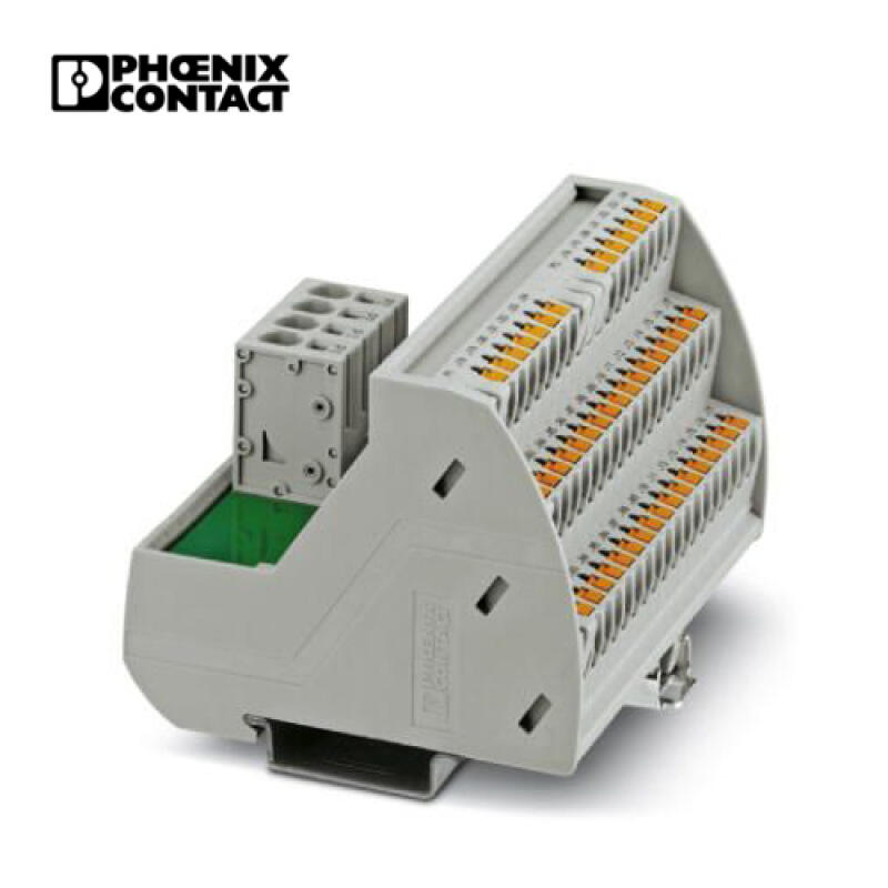 VIP-3/PT/PDM-2/48 菲尼克斯 VARIOFACE模块,带有2条均压等电位汇流条,可安装在NS35导轨上,模块宽度:97.7mm