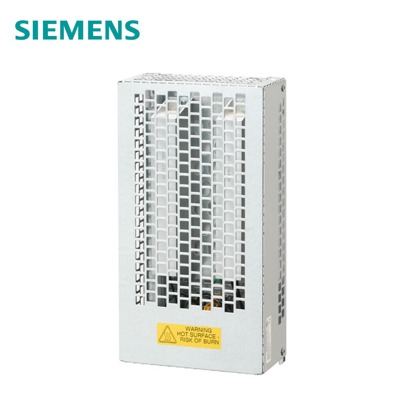 6SL32010BE218AA0 西门子 制动电阻R=75欧姆P_持续时间=375WP_最大=7500W/12s/5%ED独立