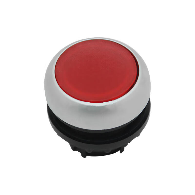 M22-DL-R 伊顿穆勒 带灯平齐弹簧复位按钮头,红色