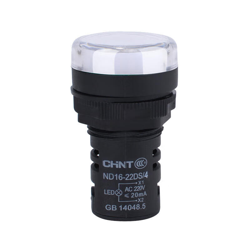 ND16-22DS/4 220V 纯白 正泰 信号指示灯