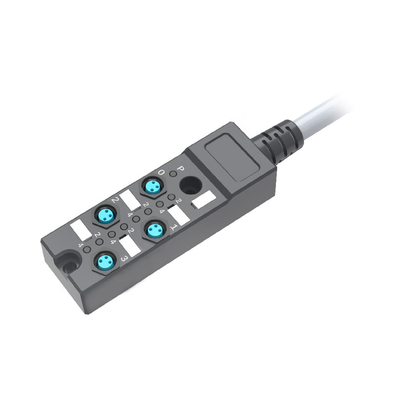 胜蓝SiRON M8引线式4位分线盒，普通线长3米,NPN接法;   H427-84-3000