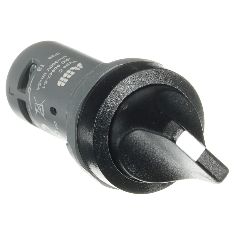 C2SS1-10B-11 ABB C2SS系列二位置选择开关（不带灯型）,黑色